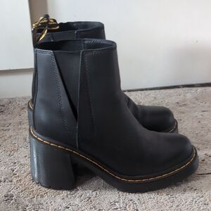 Dr Martin Black Boots.